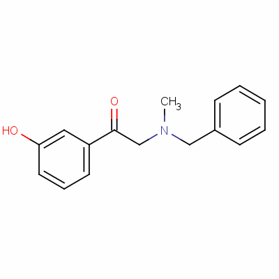 2-(benzylmethylamino)-1-(3-hydroxyphenyl)ethanone 56917-44-3