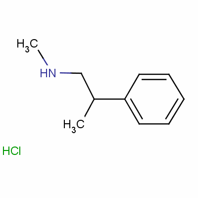 N-methyl-beta-methylphenylethylamine HCl 5969-39-1
