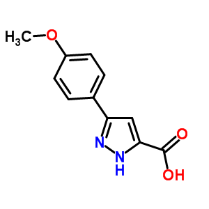 27069-16-5;890006-68-5 3-(4-methoxyphenyl)-1H-pyrazole-5-carboxylic acid