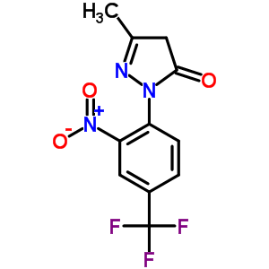 300695-03-8 5-methyl-2-[2-nitro-4-(trifluoromethyl)phenyl]-2,4-dihydro-3H-pyrazol-3-one