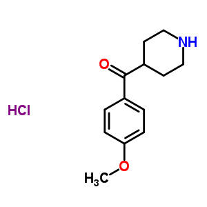25519-82-8 (4-methoxyphenyl)(piperidin-4-yl)methanone hydrochloride