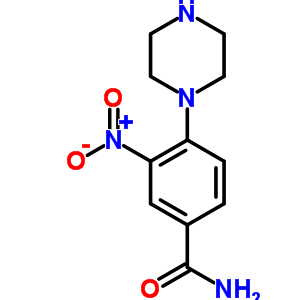335210-46-3 3-nitro-4-piperazin-1-ylbenzamide