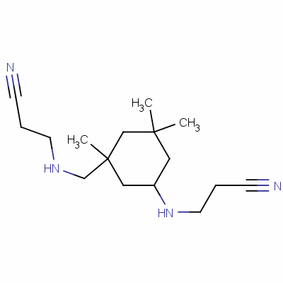 Cyanoethyl Amino Methyl Trimethylcyclohexyl Amino Propiononitrile