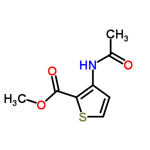 2-Thiophenecarboxylicacid, 3-(acetylamino)-, methyl ester 22288-79-5