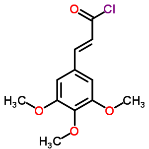 3',4',5'-trimethoxycinnamoyl chloride  10263-19-1