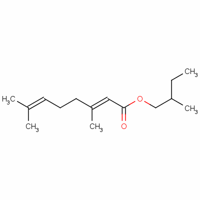 68310-54-3 2(or 3)-methylbutyl 3,7-dimethyl-2,6-octadienoate