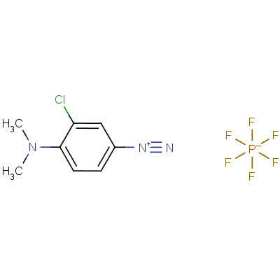 3-chloro-4-(dimethylamino)benzenediazonium hexafluorophosphate 68400-43-1