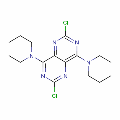 2,6-Dichloro-4,8-dipiperidino-pyrimido[5,4-d]pyrimidine 7139-02-8
