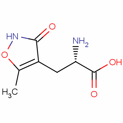 (2S)-2-amino-3-(5-methyl-3-oxo-1,2-oxazol-4-yl)propanoic acid 83643-88-3