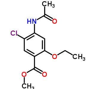 Methyl 4-acetylamino-5-chloro-2-ethoxy-benzoate 4235-43-2