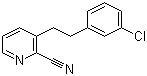 3-[2-(3-Chloro phenyl)ethyl]-2-pyridine carbonitrile 31255-57-9