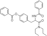 alpha-(Benzoylamino)-4alpha-(Benzoylamino)-4-(benzoyloxy)-N,N-dipropylbenzenepropanamide 57227-08-4
