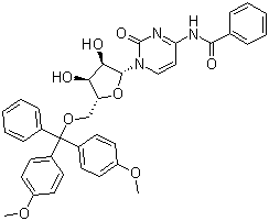 81246-76-6 N-Benzoyl-5'-O-[bis(4-methoxyphenyl)phenylmethyl]cytidine