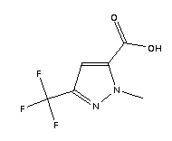 2-甲基-5三氟甲基-2H-吡唑-3-羧酸 128694-63-3