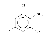 2-Bromo-6-chloro-4-fluoroaniline 201849-14-1