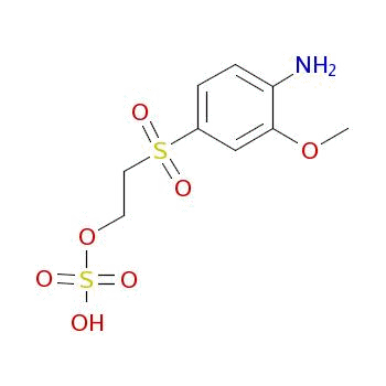 26672-22-0 2-[(4-amino-3-methoxyphenyl)sulphonyl]ethyl hydrogen sulphate
