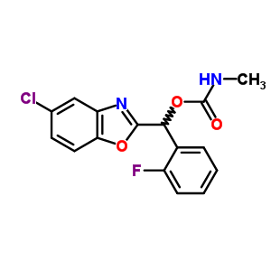 104029-98-3 (5-chloro-1,3-benzoxazol-2-yl)(2-fluorophenyl)methyl methylcarbamate
