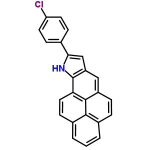 38824-60-1 8-(4-chlorophenyl)-9H-phenaleno[1,9-fg]indole