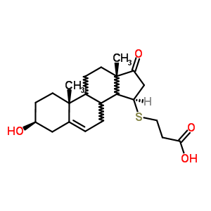 75929-63-4 3-{[(3beta,8xi,9xi,14xi,15beta)-3-hydroxy-17-oxoandrost-5-en-15-yl]sulfanyl}propanoic acid