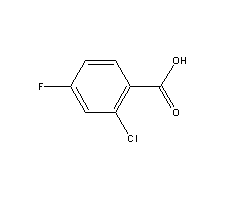 2-chloro-4-fluorobenzoic acid