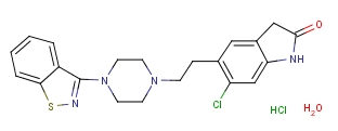 Ziprasidone hydrochloride monohydrate