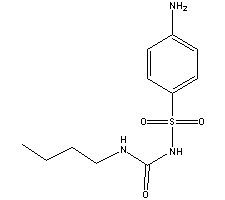 339-43-5  1-butyl-3-sulfanilylurea