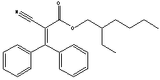 2-氰基-3,3-二苯基丙烯酸异辛酯 6197-30-4