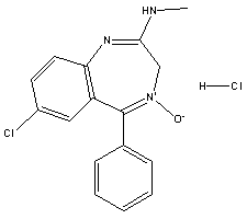 CHLORDIAZEPOXIDE HYDROCHLORIDE