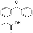 2-(3-Benzoylphenyl)propionic acid