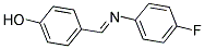 4-[[(4-Fluorophenyl)imino]methyl]-phenol
