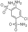 4-AMINO-6-CHLORO-1,3-BENZENEDISULPHONAMIDE