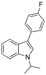 3-(4-fluorophenyl)-1-(1-methylethyl)-1H-indole