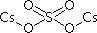 Cesium sulfate