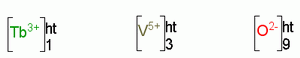 93585-67-2  terbium trivanadium nonaoxide