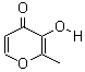 2-Methyl-3-hydroxy-.gamma.-pyranone