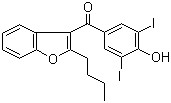 2-Butyl-3-(3,5-diiodo-4-hydroxybenzoyl)benzofuran