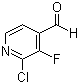 2-chloro-3-fluoro-pyridine-4-carbaldehyde