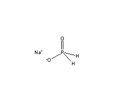 结构式:别名:次磷酸钠;次磷酸二氢钠;shp;次(亚)磷酸钠inchi:inchi=1