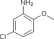 95-03-4  2-Methoxy-5-Chloroaniline