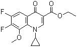 1-环丙基-6,7-二氟-1,4-二氢-8-甲氧基-4-氧代-3-喹啉羧酸乙酯 112811-71-9