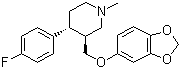 (3S,4R)-3-(3,4-methylene dioxyphenoxy methyl)-4-(4'-fluorophenyl)-N-Methyl Piperidine