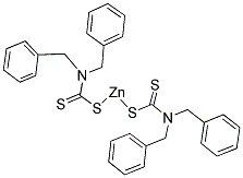 Zinc di-benzyl dithio-carbamate