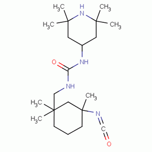 94071-19-9  3-[[N'-(2,2,6,6-tetramethyl-4-piperidyl)ureido]methyl]-1,3,3-trimethylcyclohexyl isocyanate