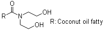 Diethanolamine N-coco alkyl derivs.