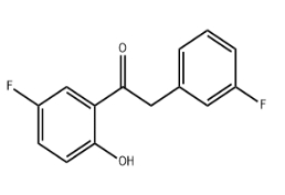 1-(5-Fluoro-2-hydroxyphenyl)-2-(3-fluorophenyl)ethanone 1300582-07-3