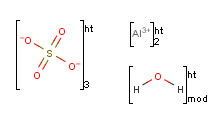 Aluminium sulfate hydrate