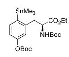 DiBoc-6-trimethylstannyl-phenylalanineethyl ester