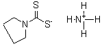 1-Pyrrolidinecarbodithioic acid, ammonium salt