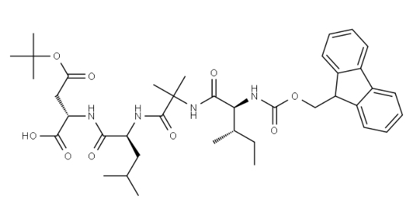 Fmoc-Ile-Aib-Leu-Asp(OtBu)-OH