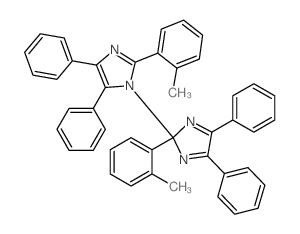 29864-15-1  2-(2-methylphenyl)-1-[2-(2-methylphenyl)-4,5-diphenylimidazol-2-yl]-4,5-diphenylimidazole